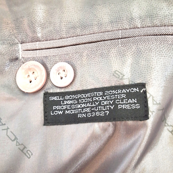 STACY Adams, 38R, Blazer, Subtle Plaid Blazer - Picture 9 of 11